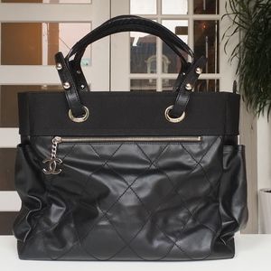 Chanel Paris Biarritz Tote Bag Leather/Canvas